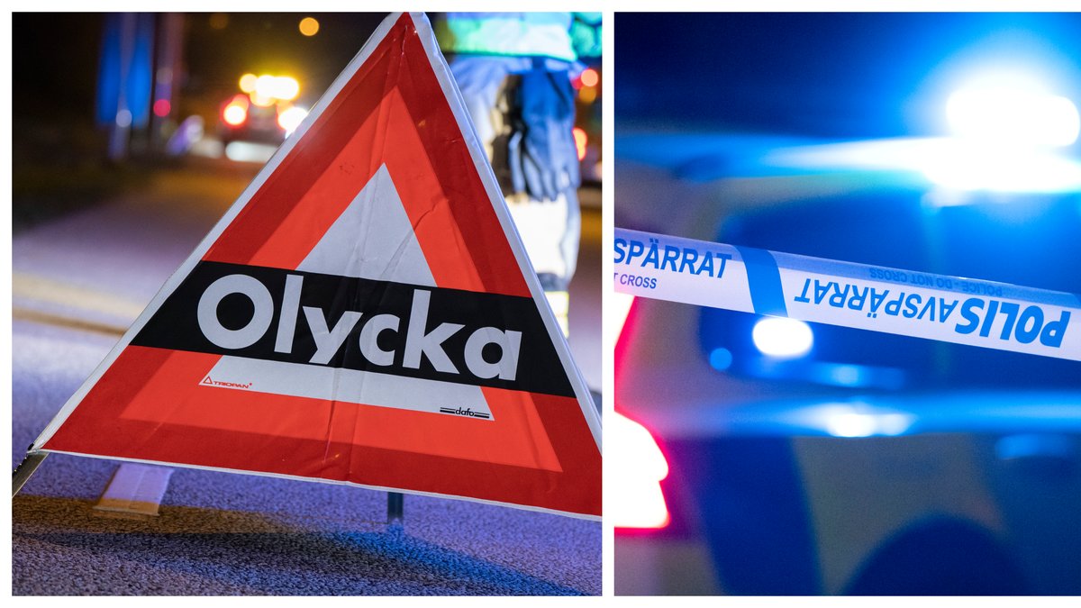 Fyra unga vuxna döda i bilkrasch i Göteborg.